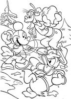 kolorowanki Goofy do wydruku malowanka Disney numer 21